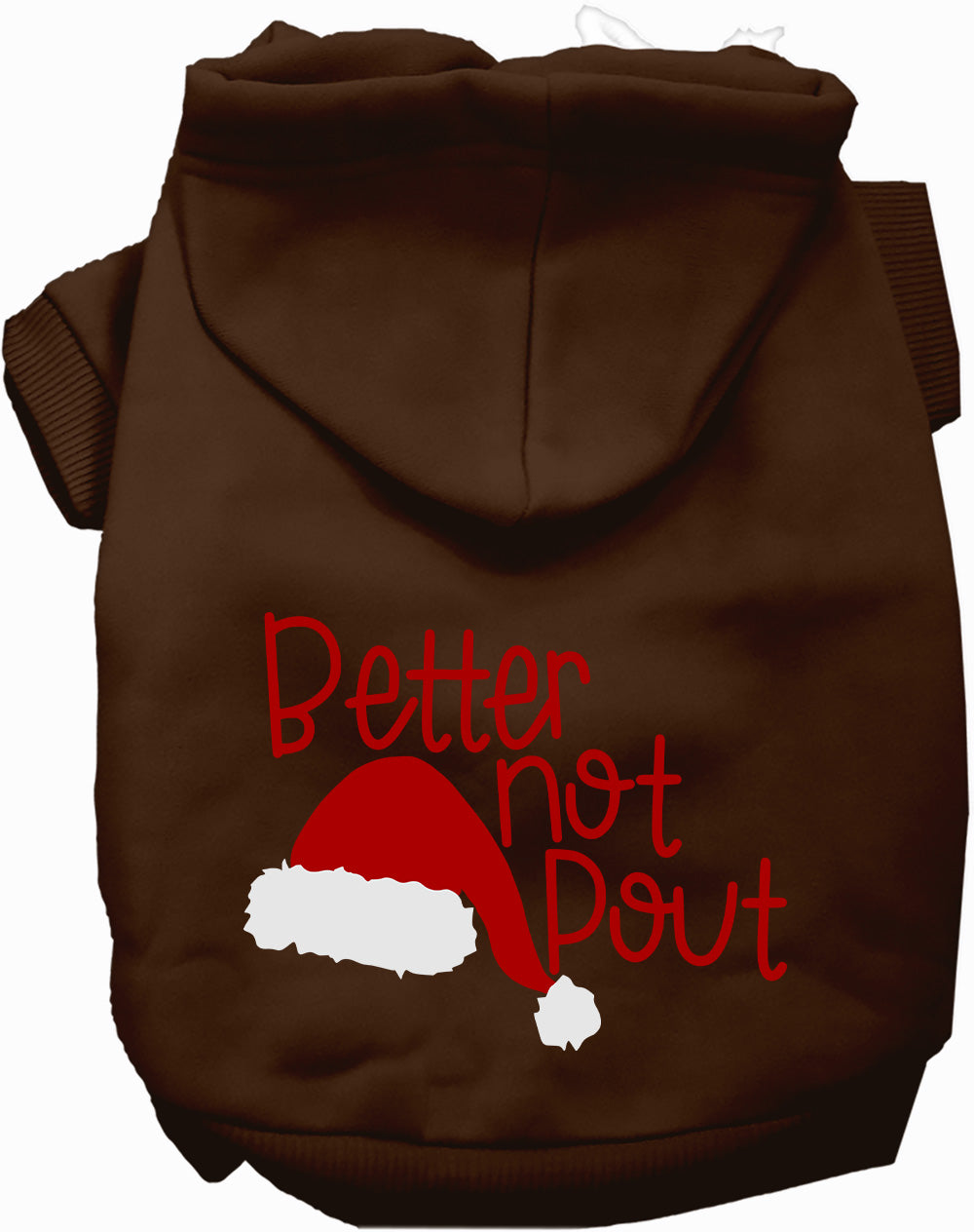 Better Not Pout Christmas Pet Hoodie