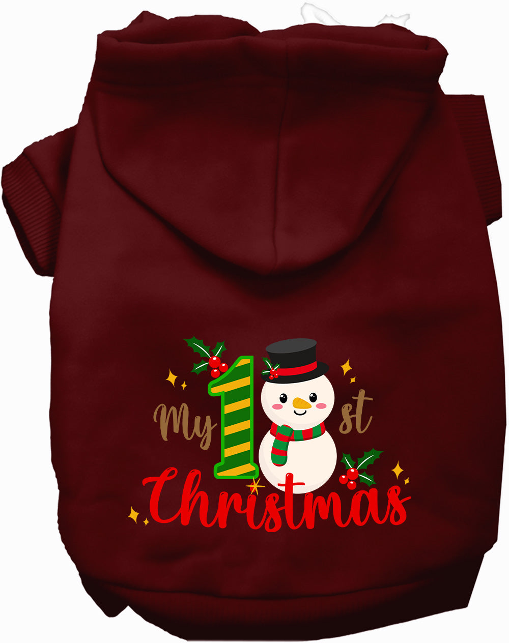My 1st Christmas Pet Hoodie